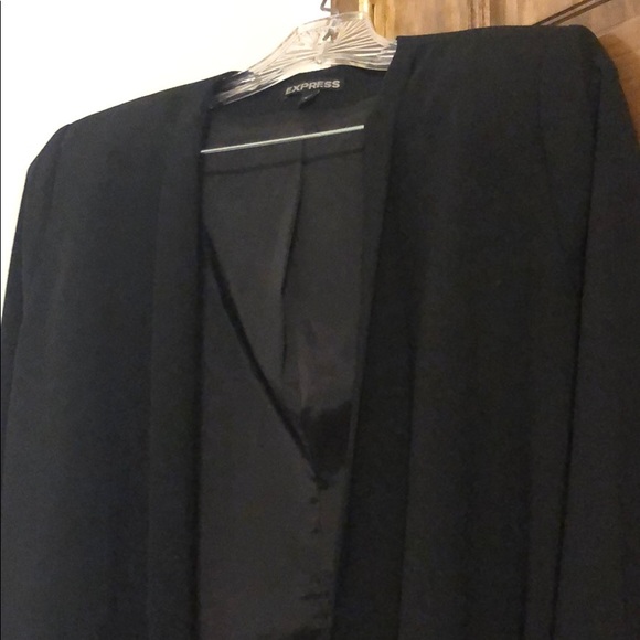 Like New Express Black Blazer - Picture 3 of 4